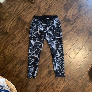 Nike Black & White Patterned Leggings